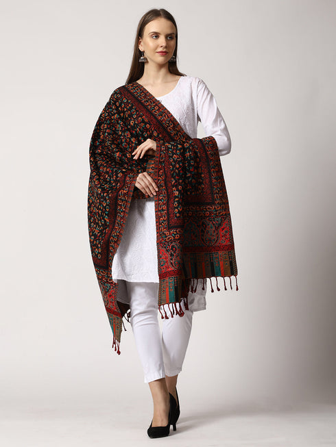 Women's Jamawar Wool Stole